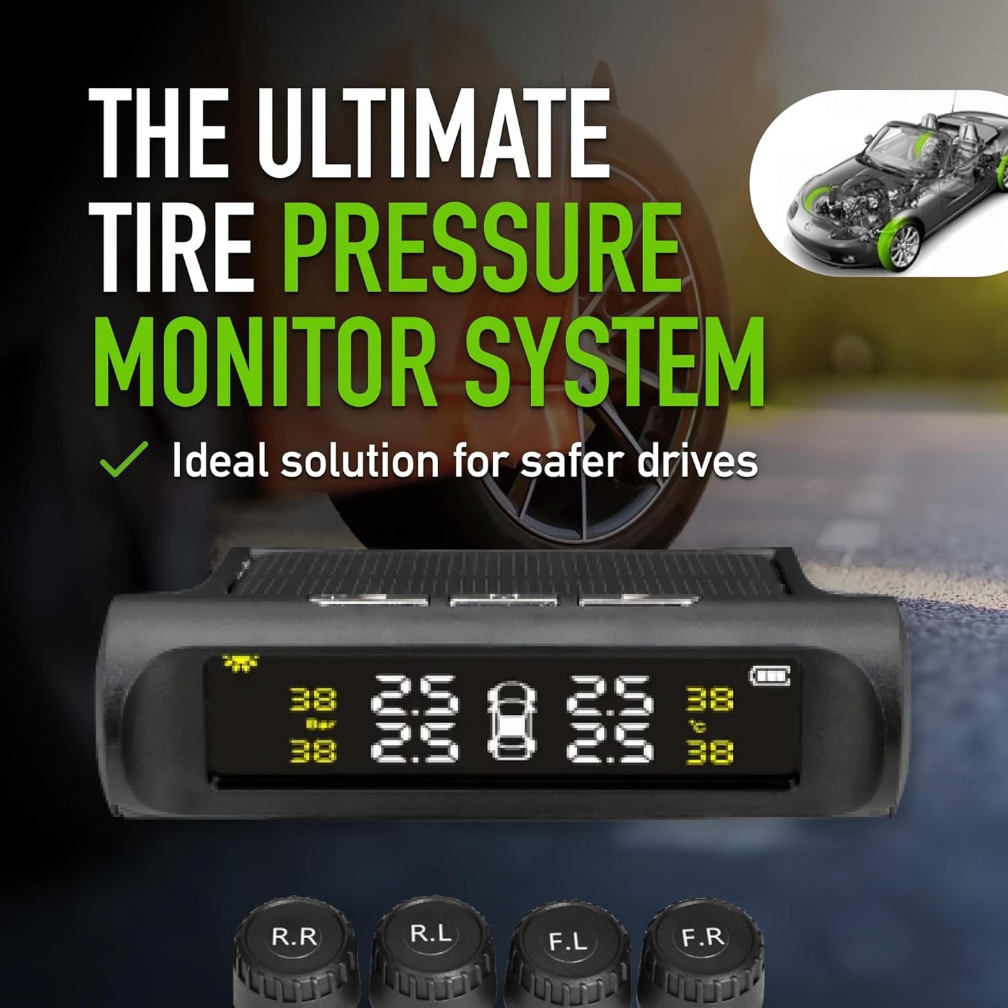 Airmoto Tire Pressure Monitoring System TPMS