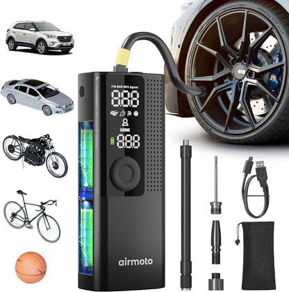 Airmoto Tire Inflator Portable Air Compressor